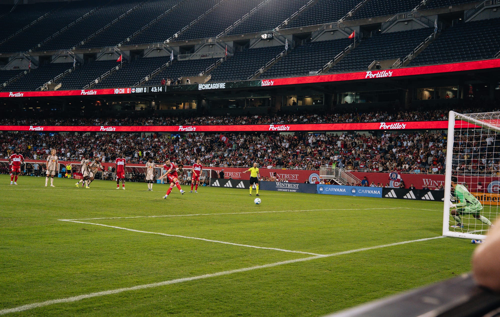 Chicago took a Chance At Glory  Vs NY Red bulls on 07/26