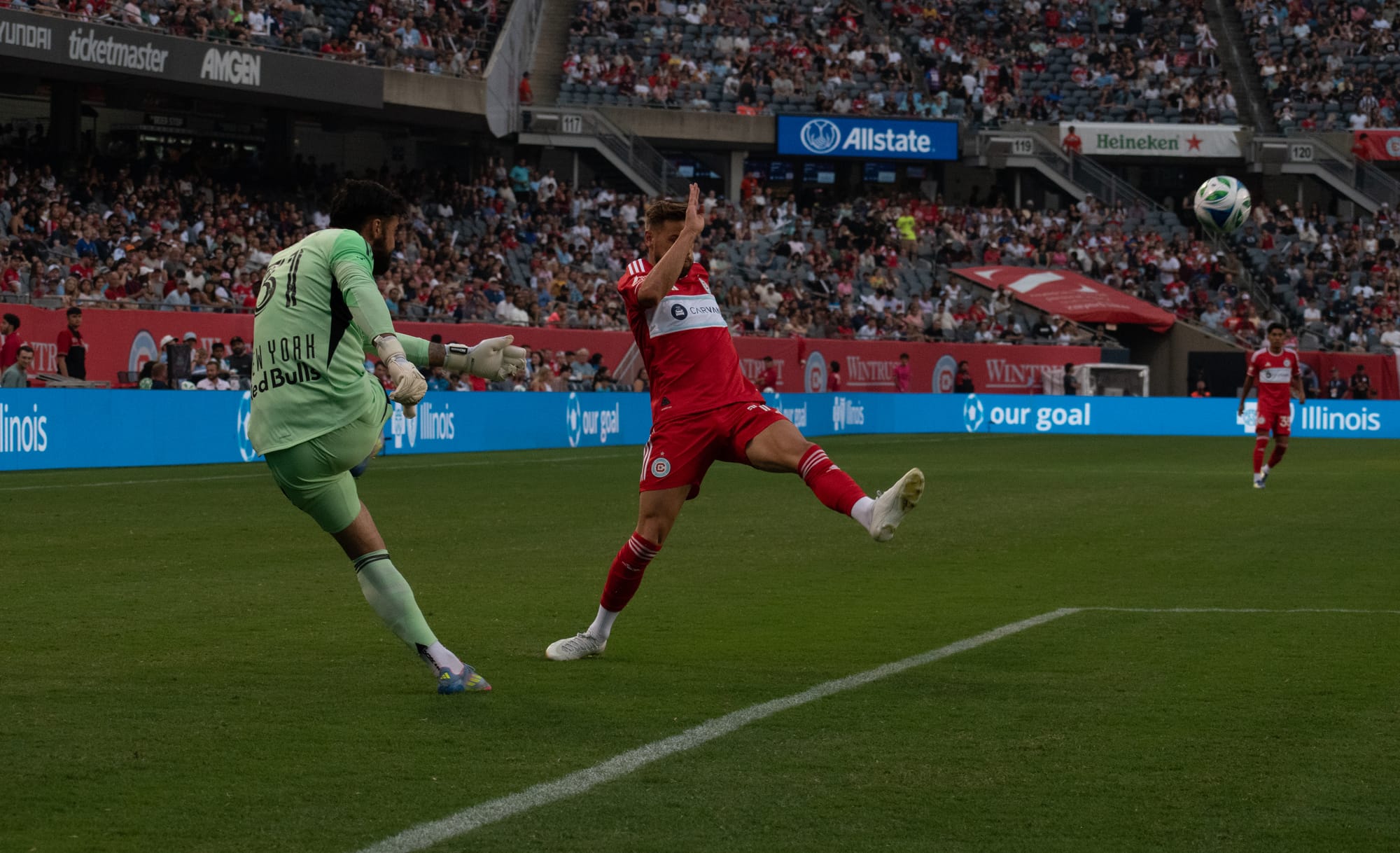 Chicago took a Chance At Glory  Vs NY Red bulls on 07/26