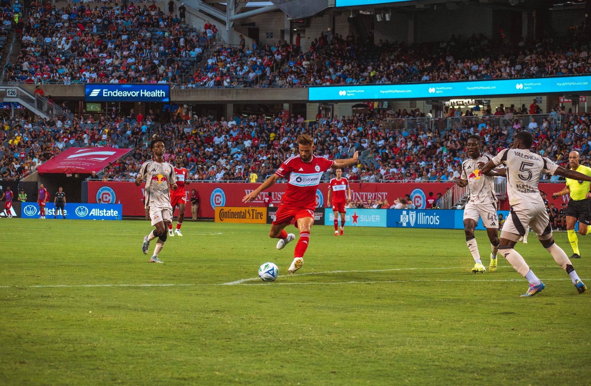 Chicago took a Chance At Glory  Vs NY Red bulls on 07/26