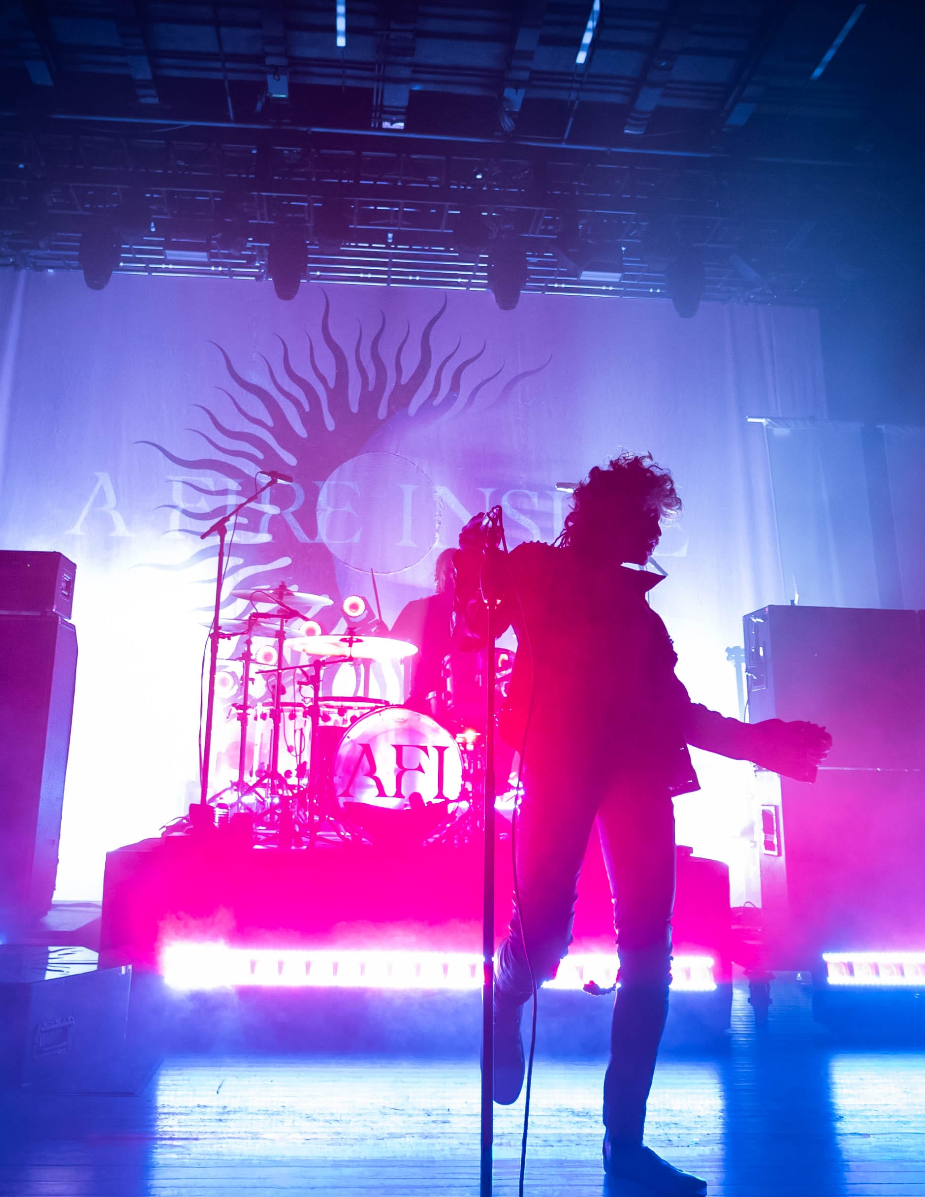 AFI (A Fire Inside) light up The Brooklyn Paramount with a full packed of New Yorkers.
