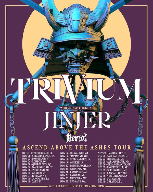 A Classic Heavy Metal Night with Trivium & Jinjer
